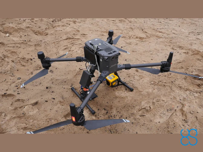 Montajes de detectores de metano Laser Falcon para drones DJI