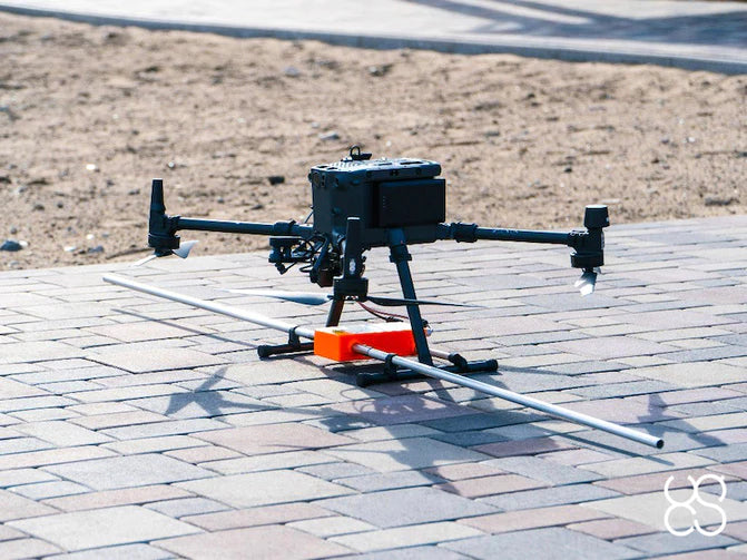 Sistema GPR: Radar Systems Zond Aero LF (baja frecuencia)