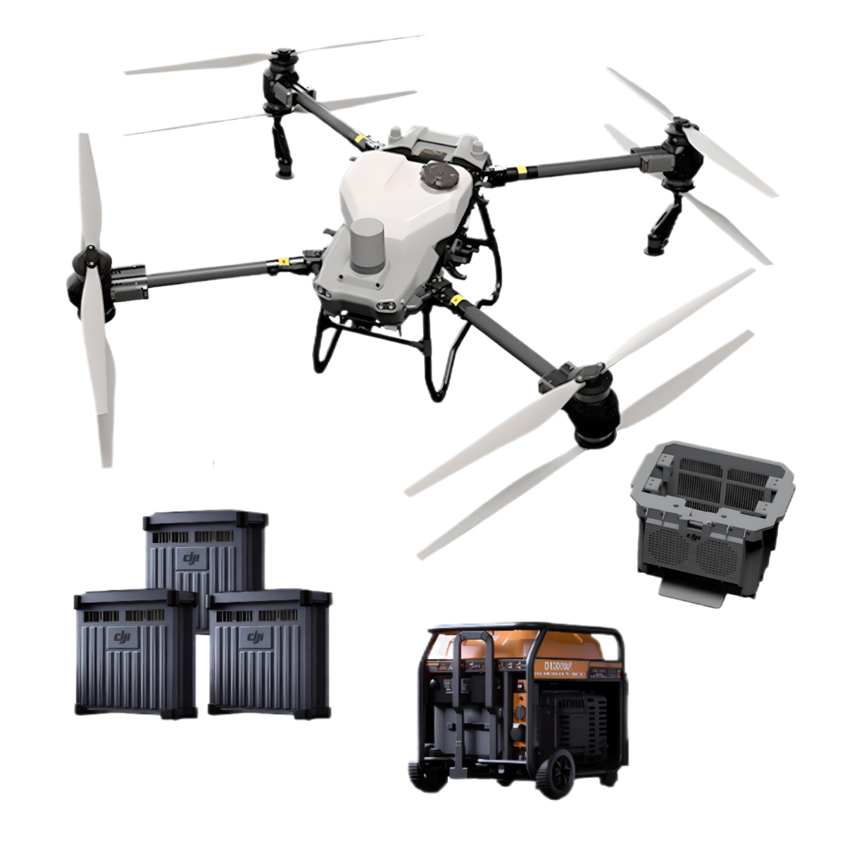 Kit Agras T50 con generador DJI D12000iE